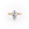 The Nicole Set With A 2 Carat Marquise Lab Diamond For Cheap